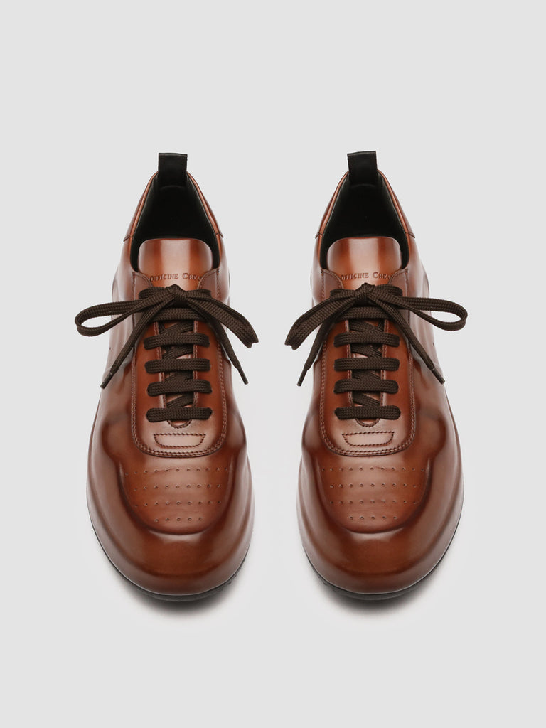 Men's brown leather sneakers ACE LUX 100 – Officine Creative EU