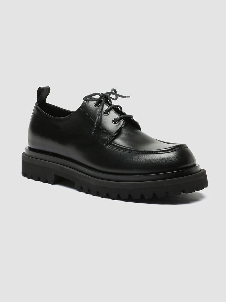 ULTIMATE 008 - Black Leather Derby Shoes men Officine Creative - 3