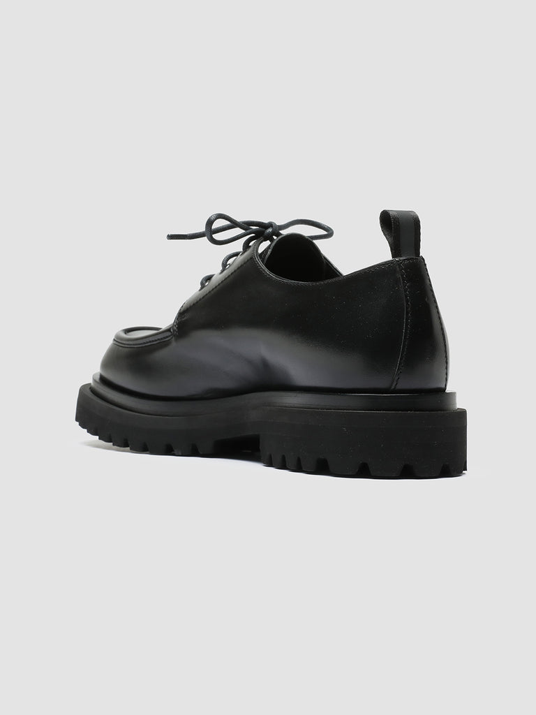 ULTIMATE 008 - Black Leather Derby Shoes men Officine Creative - 4