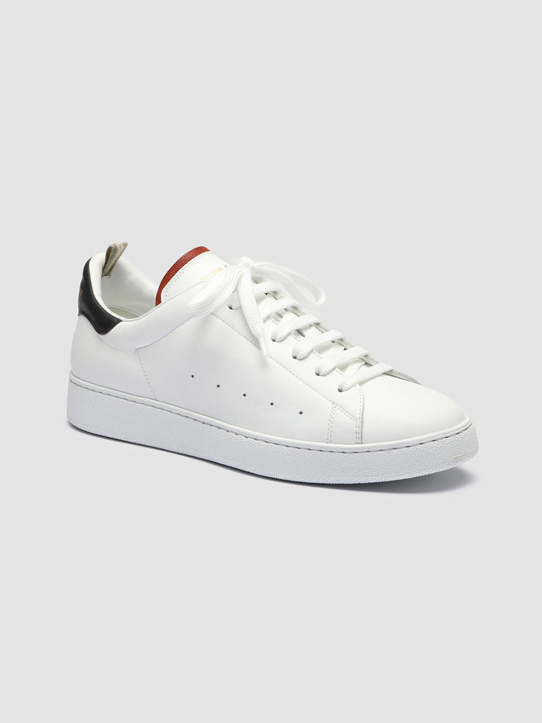 MOWER 005 - White Leather Sneakers Men Officine Creative - 3