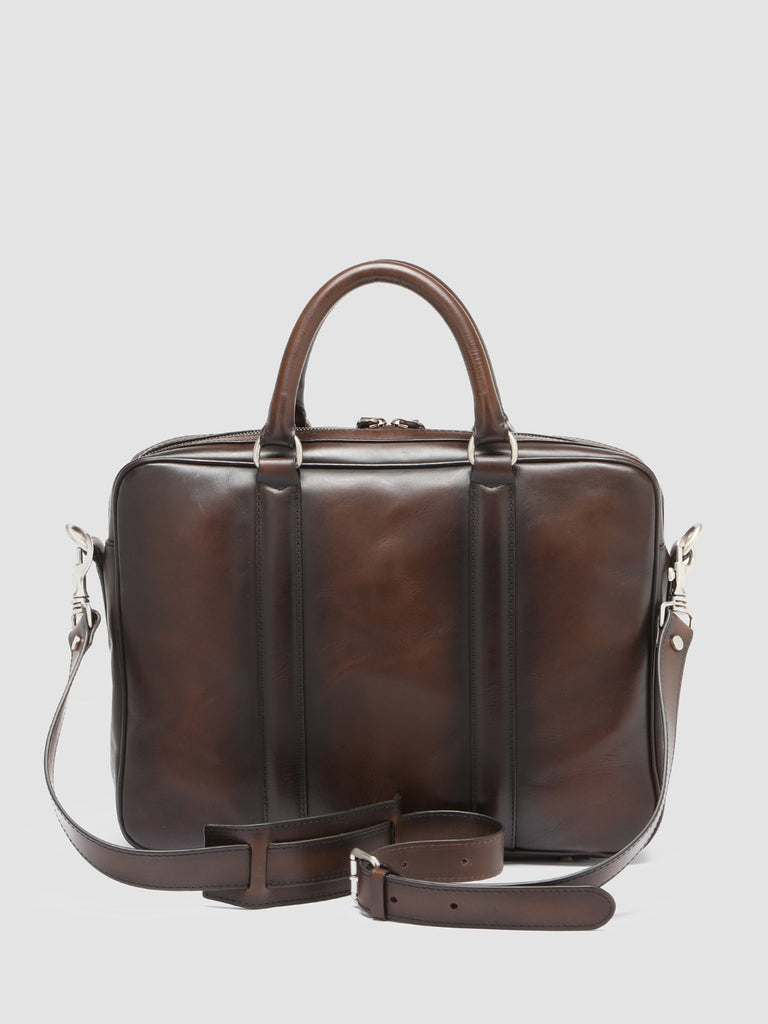 QUENTIN 010 - Brown Leather Bag  Officine Creative - 4