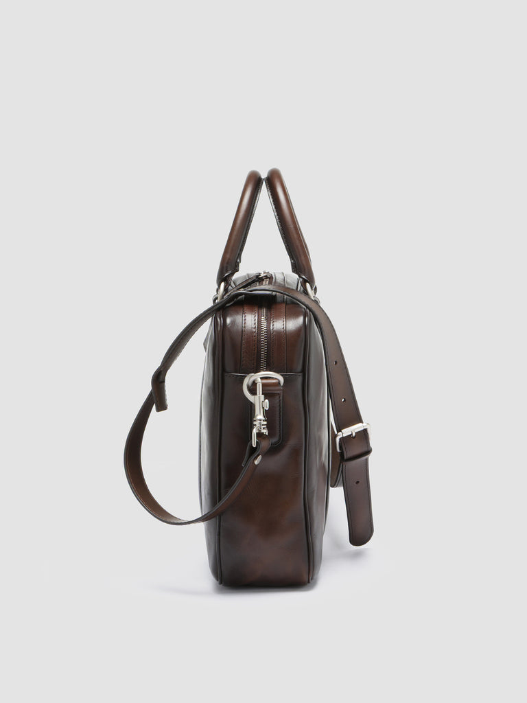 QUENTIN 010 - Brown Leather Bag  Officine Creative - 5
