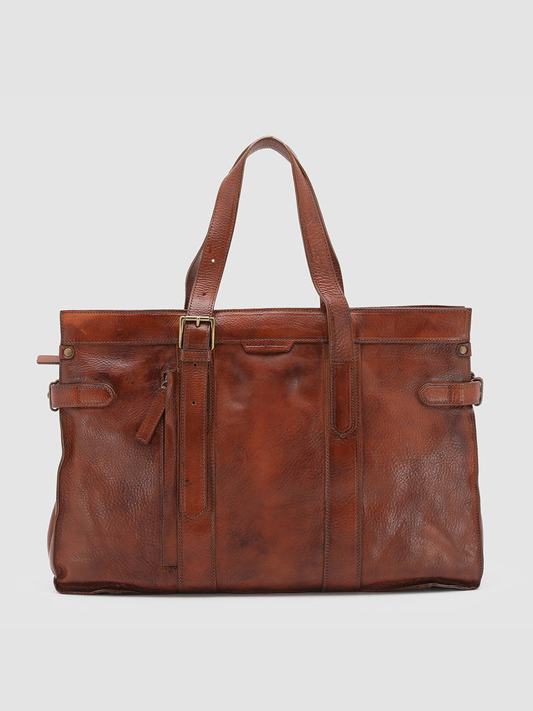 RARE 22 - Brown Leather Handbag  Officine Creative - 1
