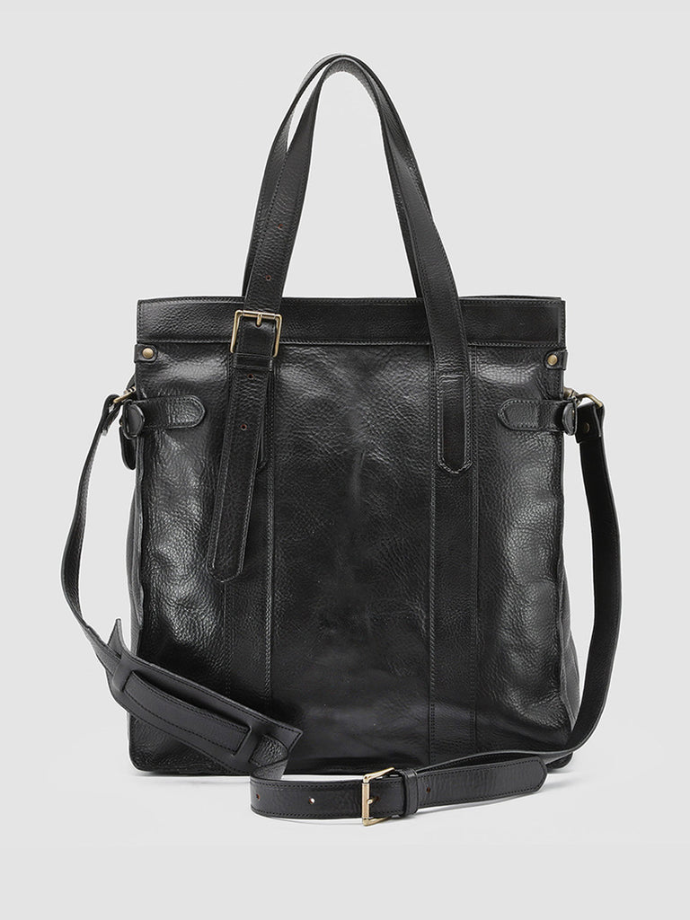 RARE 23 - Black Leather Handbag  Officine Creative - 4