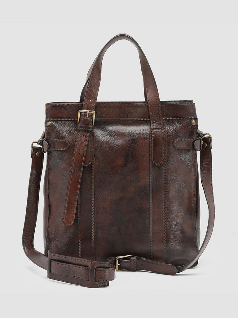 RARE 23 - Brown Leather Handbag  Officine Creative - 2