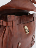 RARE 26 - Brown Leather BriefCase  Officine Creative - 2