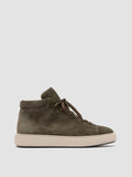 REMASTER 002 - Green Suede High Top Sneakers Men Officine Creative - 1