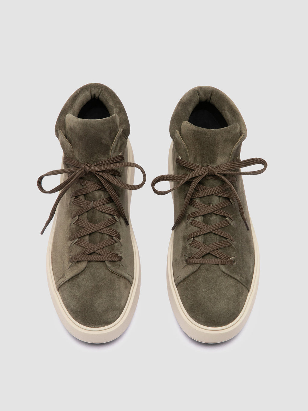 REMASTER 002 - Green Suede High Top Sneakers Men Officine Creative - 2