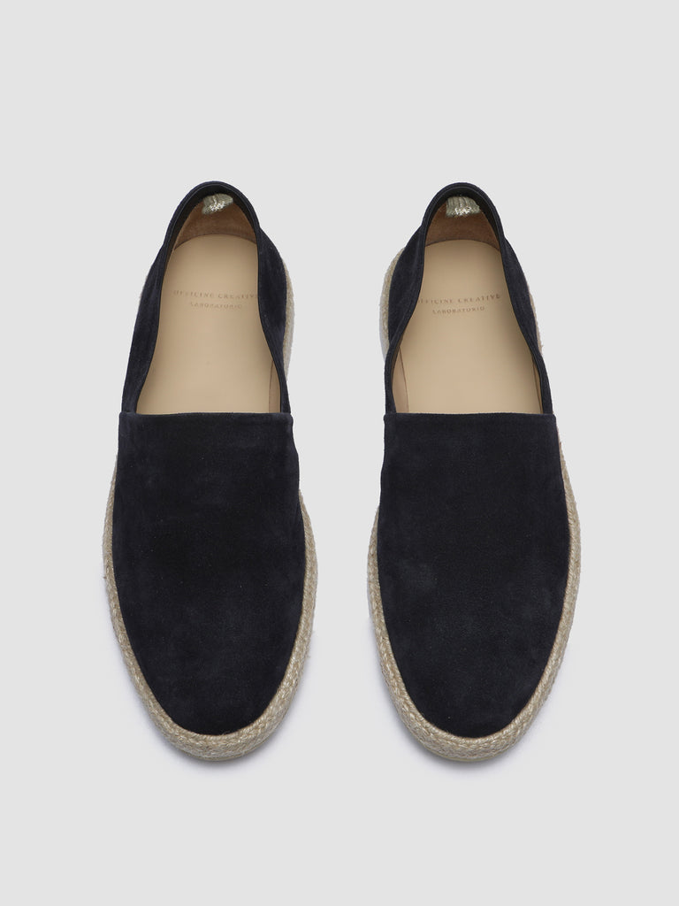 ROPED 001 - Blue Suede Loafers Men Officine Creative - 2