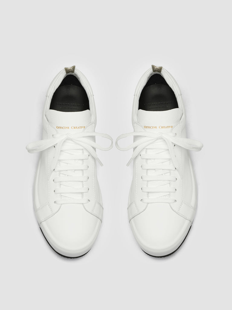 CORE 001 - White Leather Sneakers