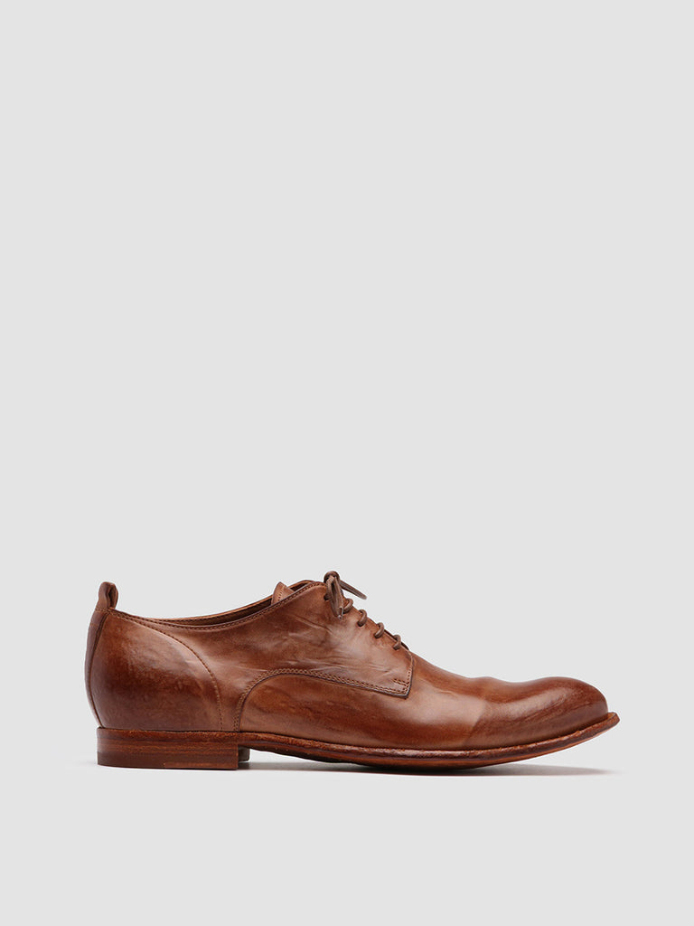 STEREO 003 - Brown Leather Derby Shoes
