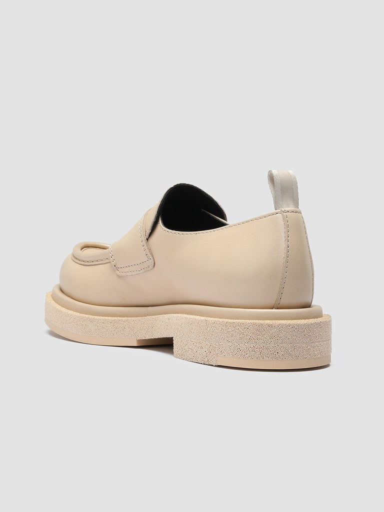TONAL 102 - Ivory Leather Loafers Women Officine Creative - 4