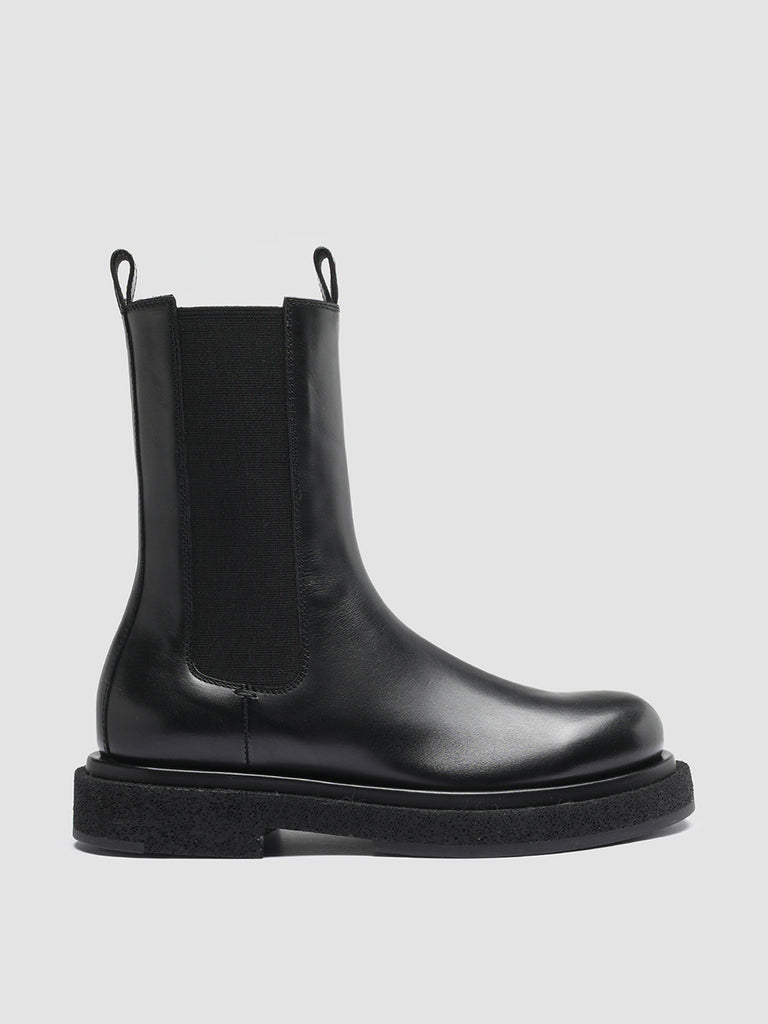 TONAL 105 - Black Leather Chelsea Boots Women Officine Creative - 1