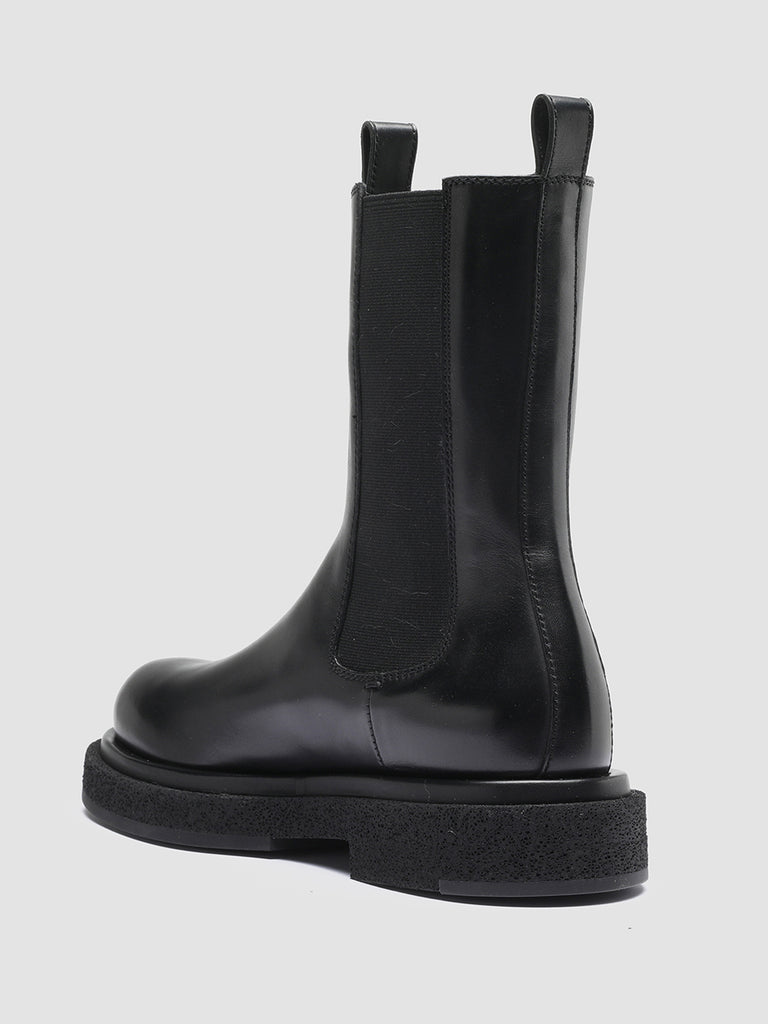 TONAL 105 - Black Leather Chelsea Boots Women Officine Creative - 4