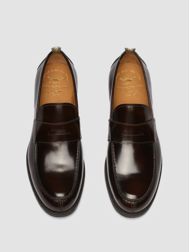 VINE 001 - Brown Leather Loafers Men Officine Creative - 2
