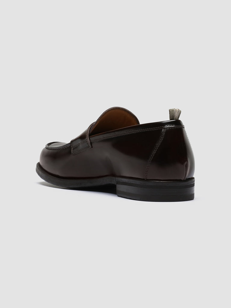 VINE 001 - Brown Leather Loafers Men Officine Creative - 4